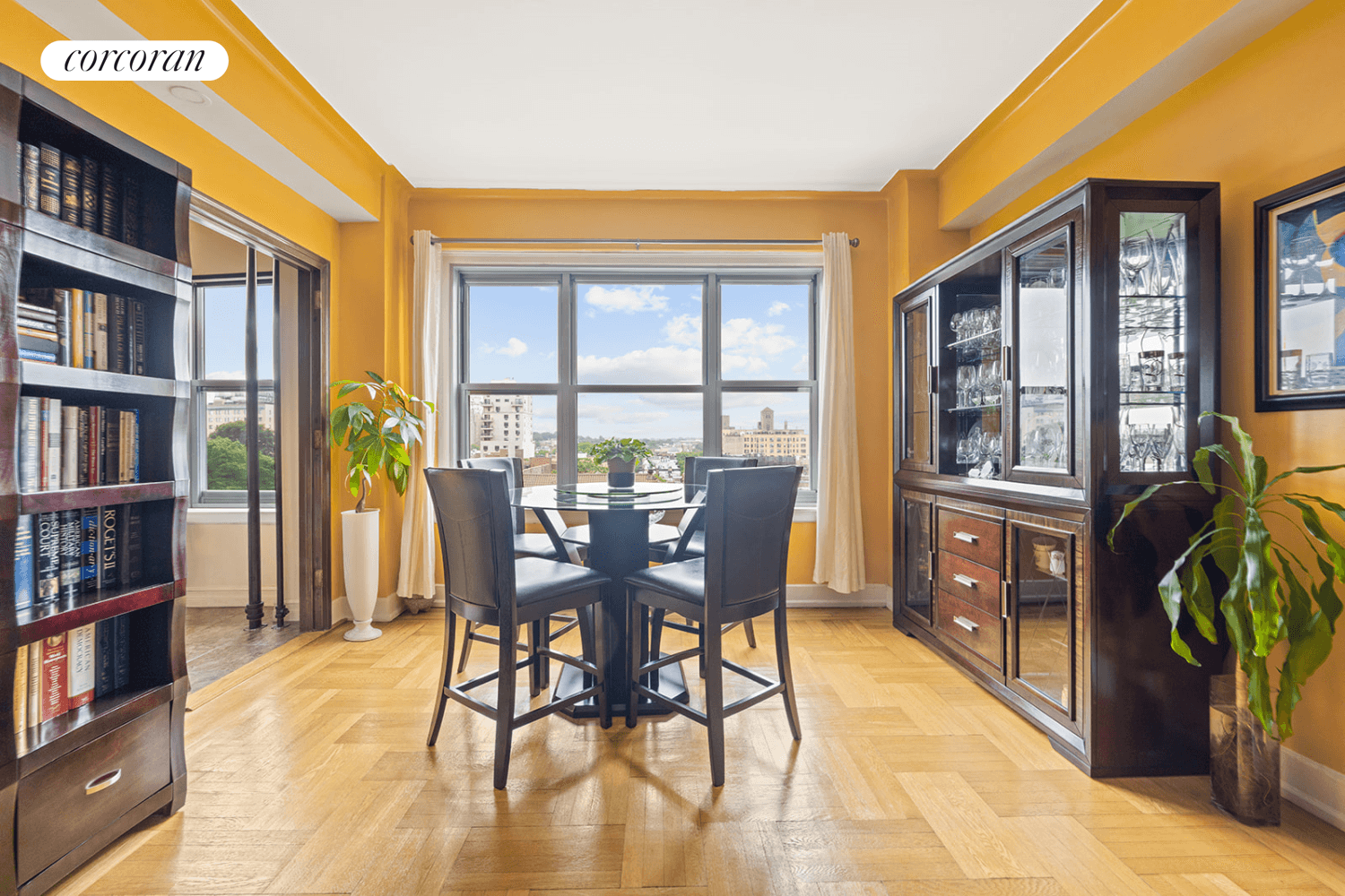 Welcome to a luminous, expansive one bedroom haven nestled on a high floor of an elegant prewar full service building.