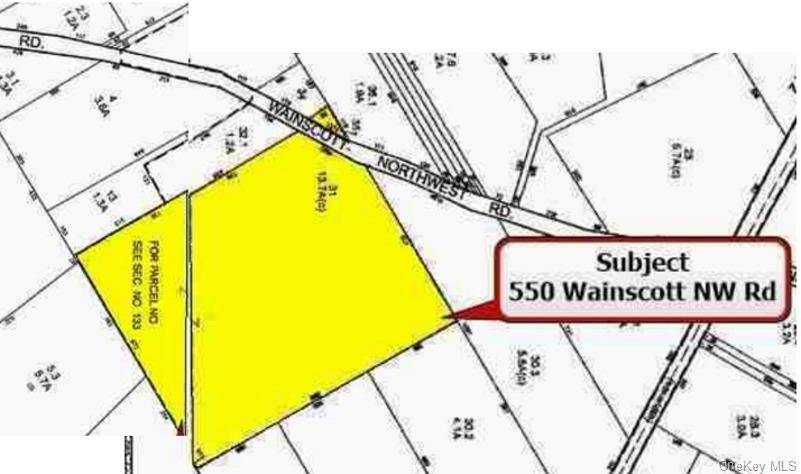PRIME 11. 8 ACRE PARCEL IN EAST HAMPTON, ALOT OF POTENTIAL FOR INVESTORS DEVELOPERS.