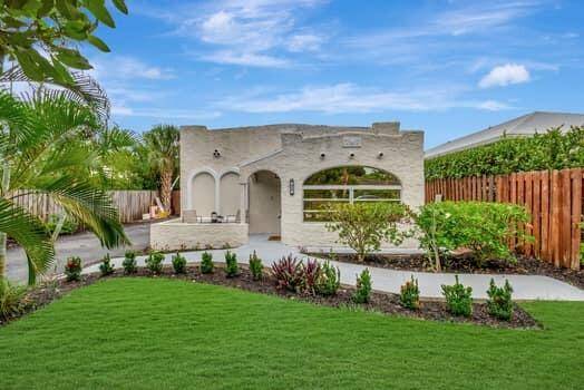 This charming East Delray Beach home has been reimagined and rennovated.