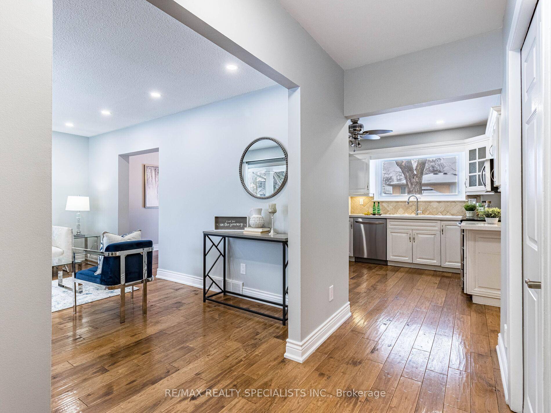 A Gorgeous detached property with 4 bedroom, an outdoor pool and an attached Car Garage Located On A Very Quiet Crescent In The Peel Village Area Of Brampton.