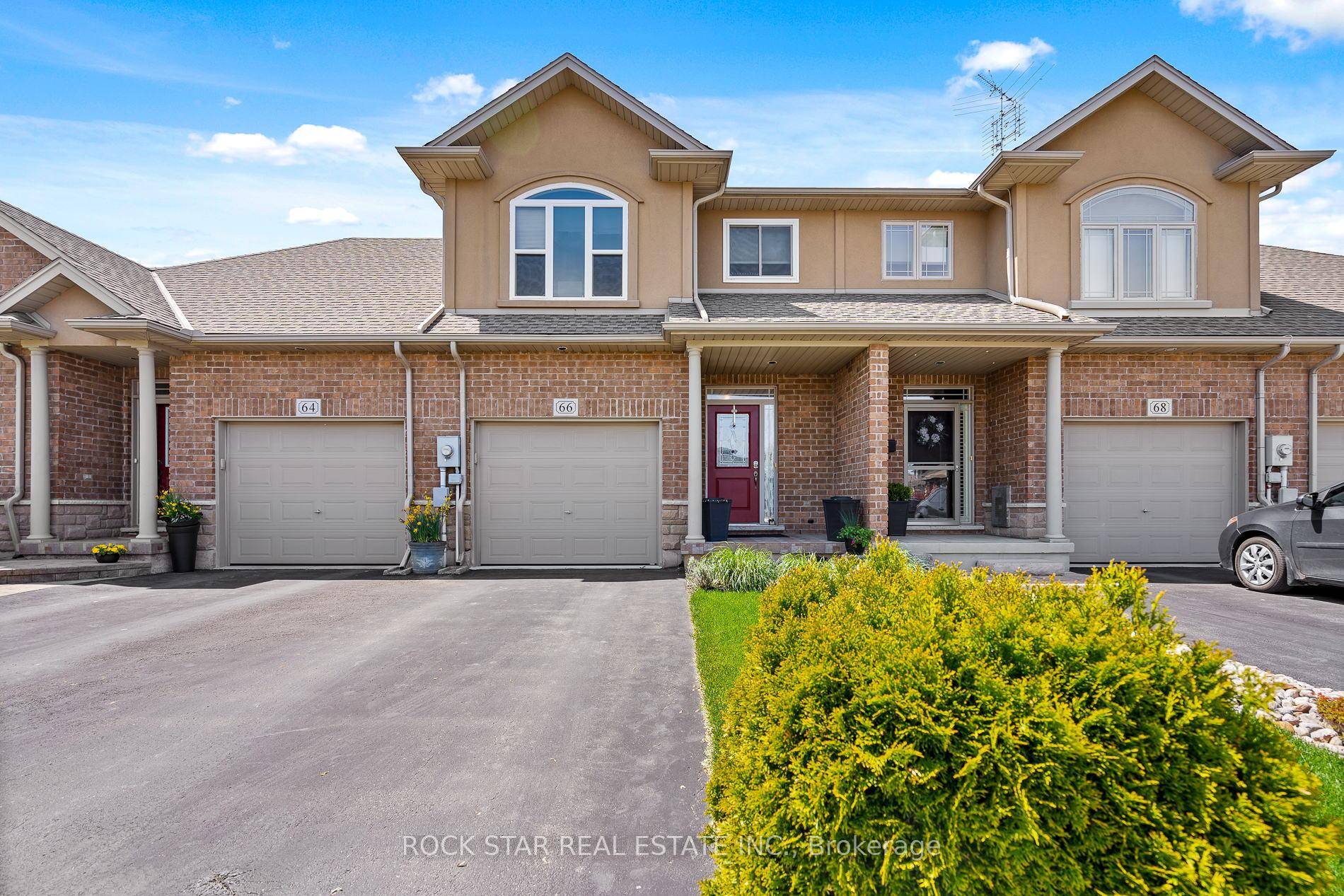 Welcome to 66 Tanner Dr. A quality built 2 story executive townhome in the charming community of Fonthill !