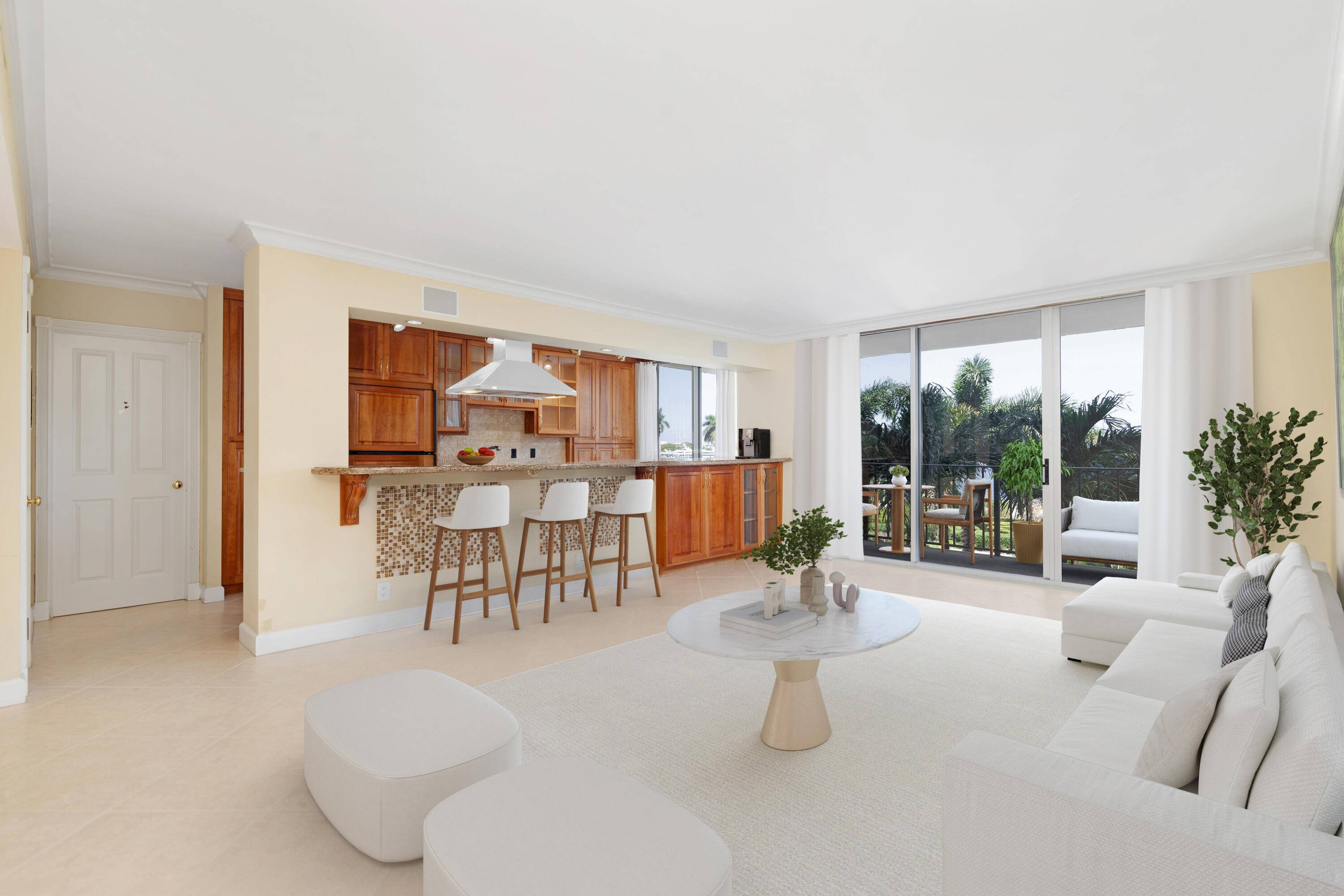 Welcome to Residence 310, a stylish and light filled 2 bedroom, 2 bathroom residence on South Flagler Drive, located in the historic El Cid neighborhood in West Palm Beach.