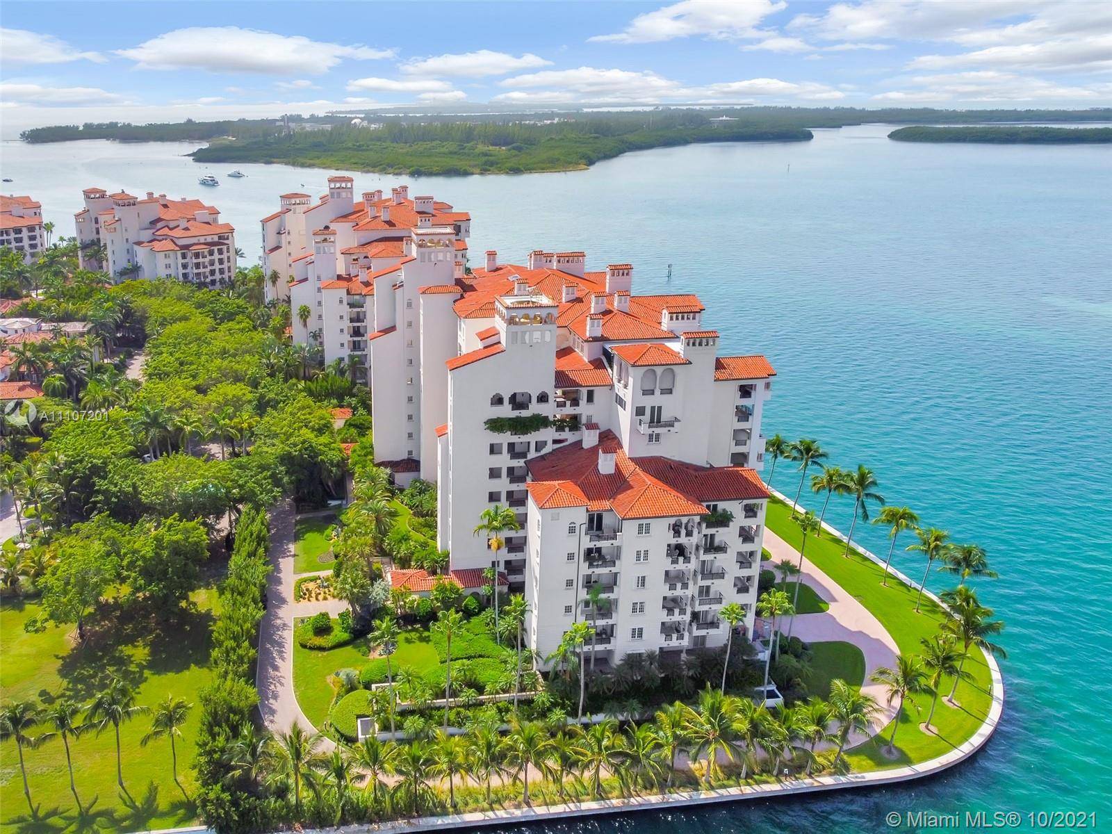 Rarely available sought after luxury Fisher Island Bayfront furnished luxury seasonal rental 60, 000.