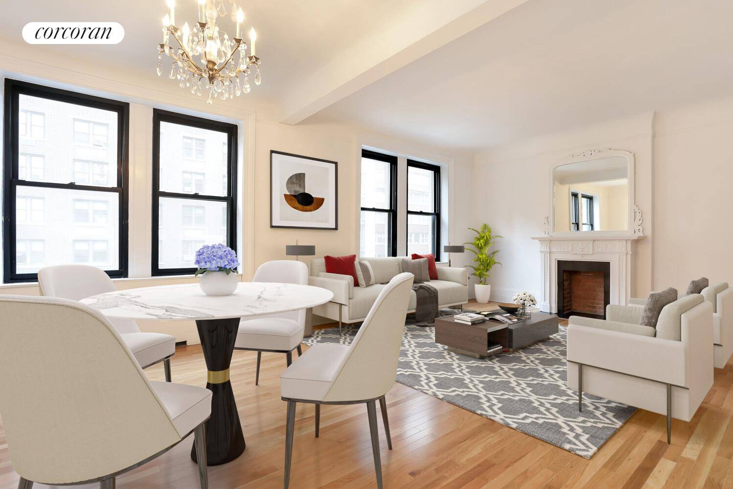 Stunning Renovated 3 Bedroom Flexible 2 Bedroom plus Office Family Room on East 86th Between Madison amp ; Park Welcome to your sun filled sanctuary in a charming, boutique style ...