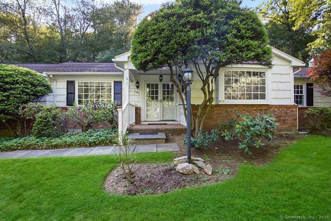 Discover the ease of one level living at 2180 Cross Highway, perfectly situated in a convenient Fairfield location on the Westport border, with a full home Generac Generator and sprinkler ...