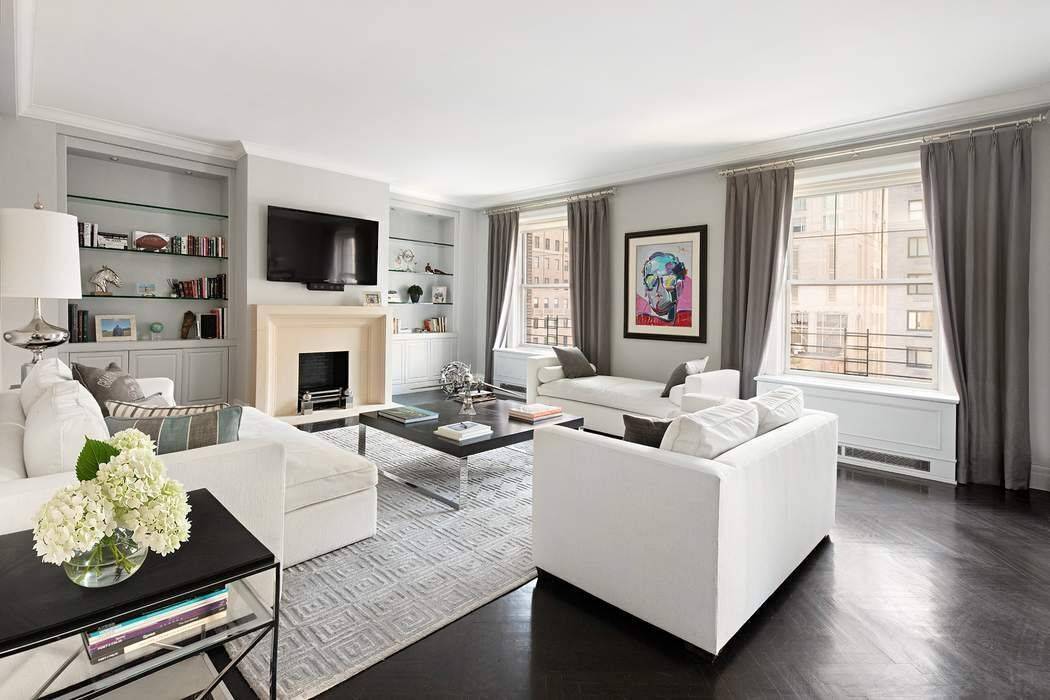 Perched on the 10th floor of this distinguished white glove pre war condominium, this beautifully appointed corner residence is bathed in natural light and offers a refined, contemporary aesthetic while ...