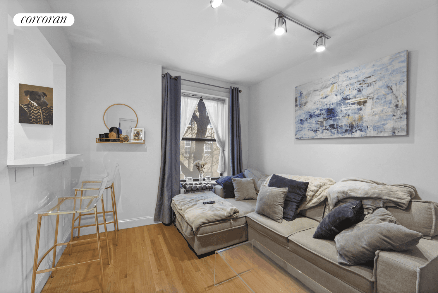 Beautiful 1 bedroom on tree lined street in Prime West Village Apartment Features Natural Light throughout Queen Sized bedroom w built in closet Separate windowed Kitchen w gas stove abundant ...