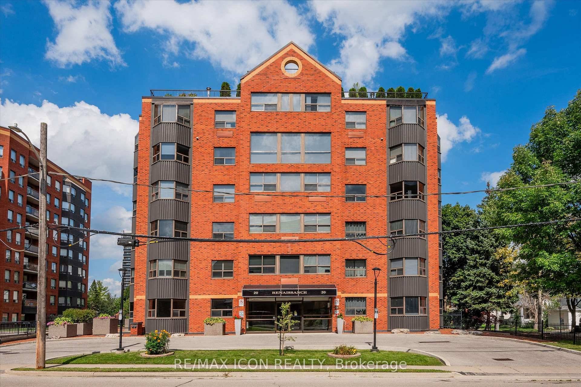 Welcome to The Renaissance, a highly sought after building perfectly located across from Centre in the Square in Downtown Kitchener !