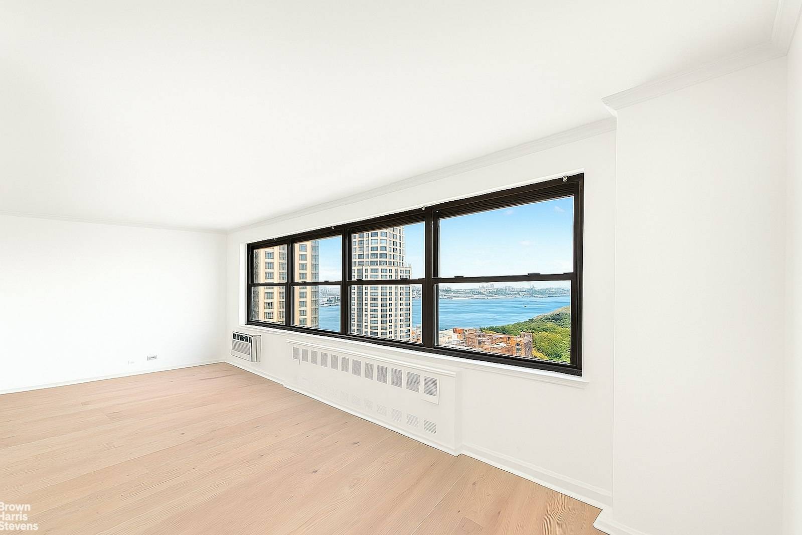 Meticulousy Renovated Sponsor Sale No Board Approval Required North Facing Alcove Studio with George Washington Bridge Views and Top of the Line Renovation Perched on the 27th floor of 205 ...