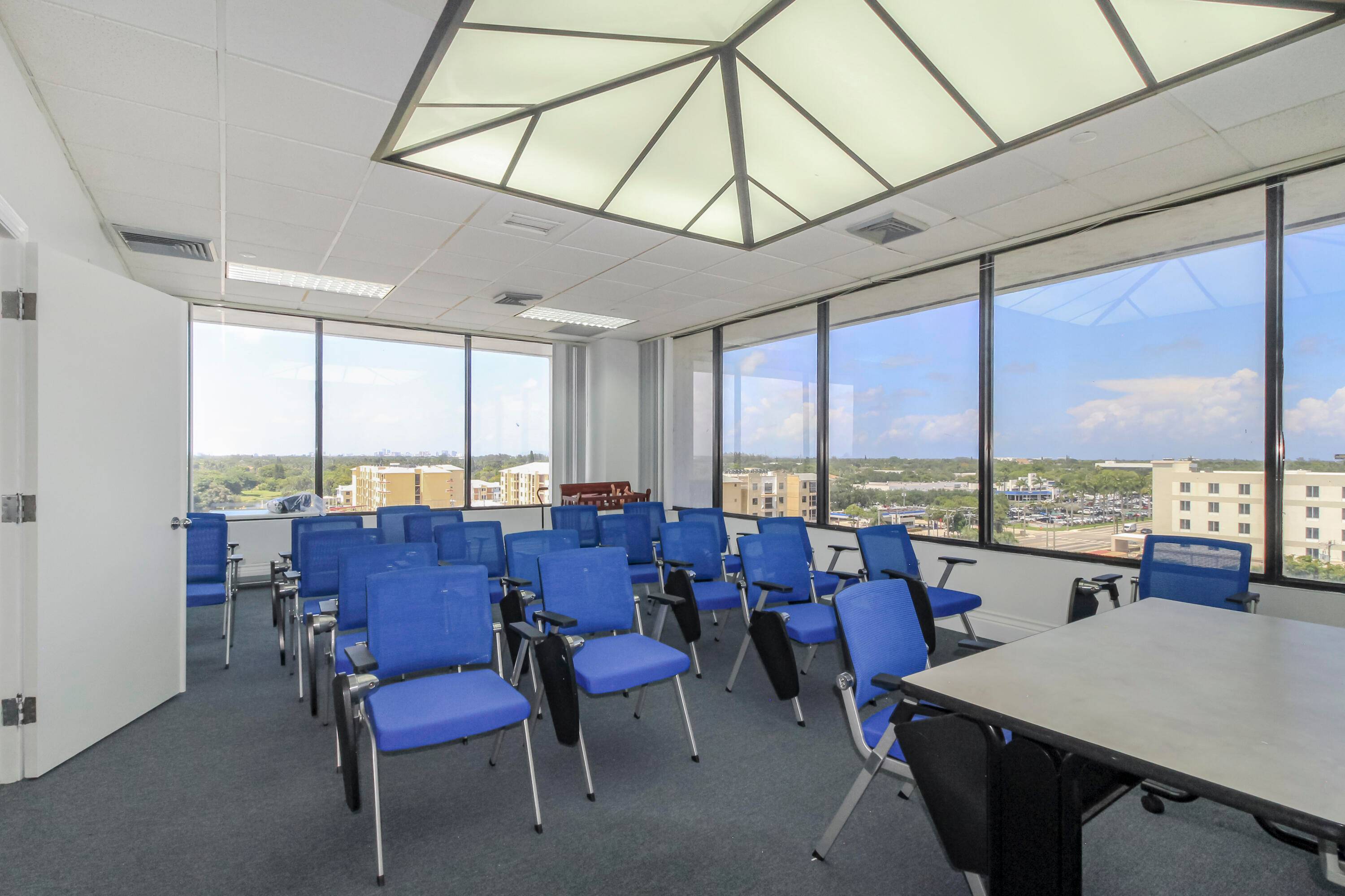 This exceptional penthouse office condo offers a rare opportunity to sublease a beautifully designed top floor space just 3 minutes from I 95.