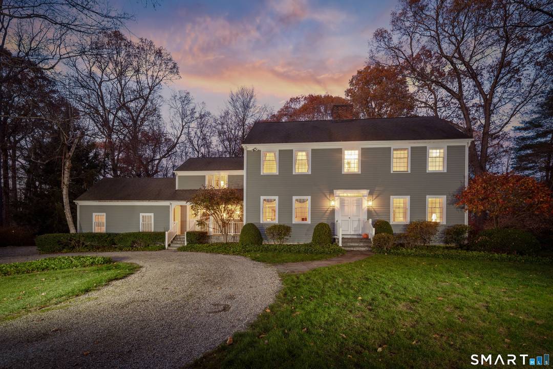 This exceptional property is set at the end of a quiet, coveted tree lined lane, offering a rare sense of privacy and tranquility.