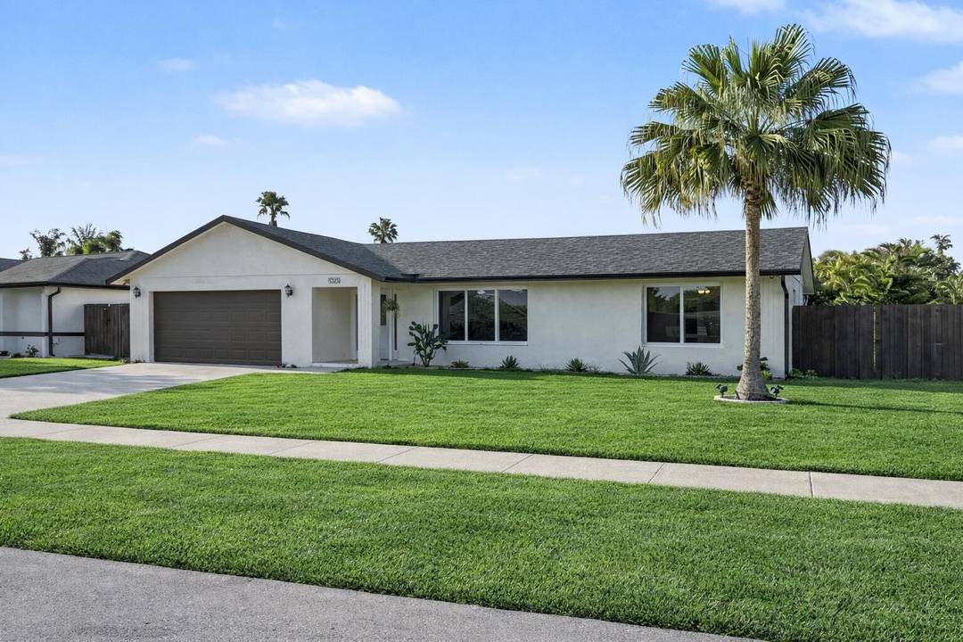 Rare dual primary suite pool home for annual lease in Wellington.