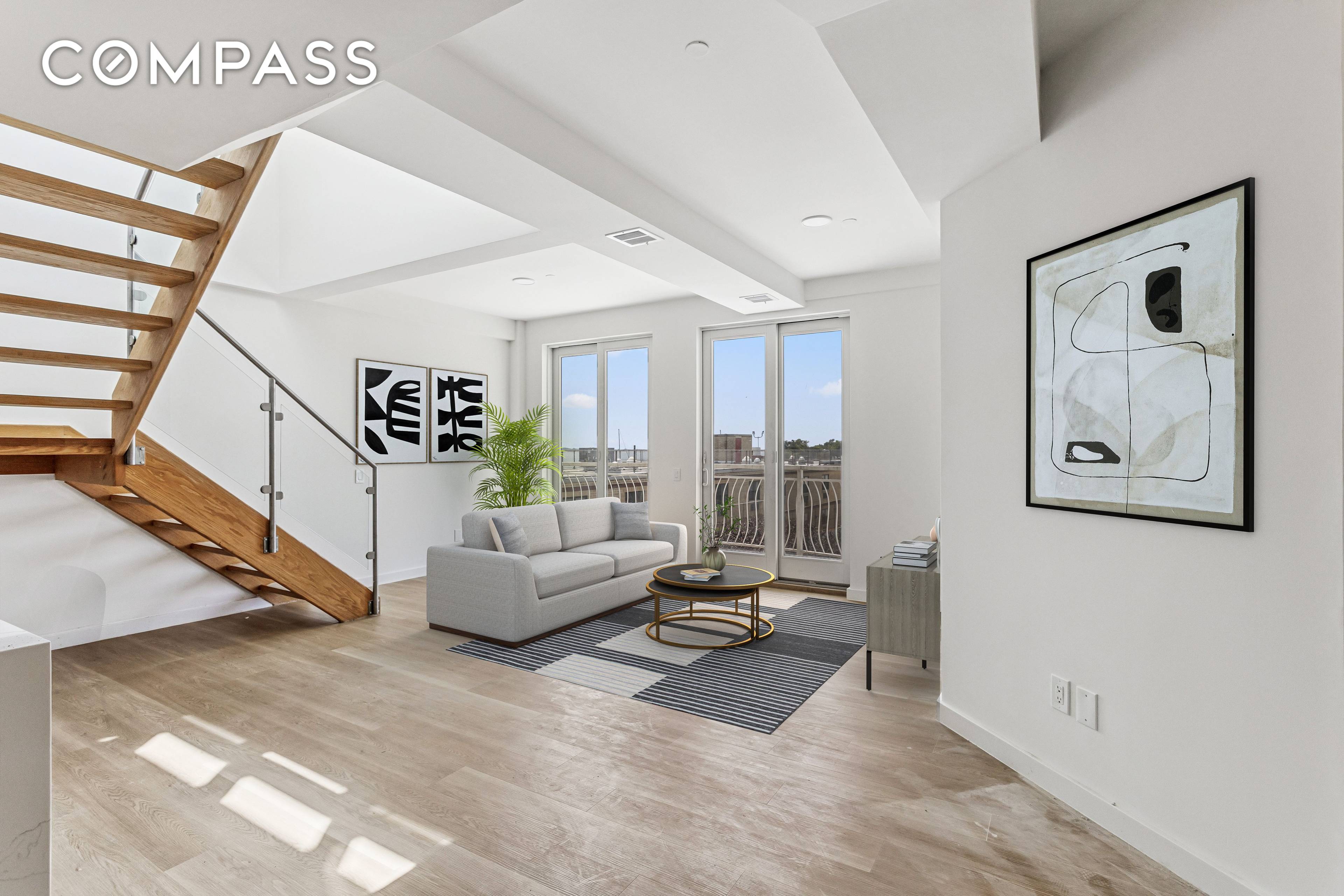 Welcome to this stunning 2 bedroom, 2 bathroom penthouse duplex located in a newly constructed luxury development on the waterfront in Sheepshead Bay.