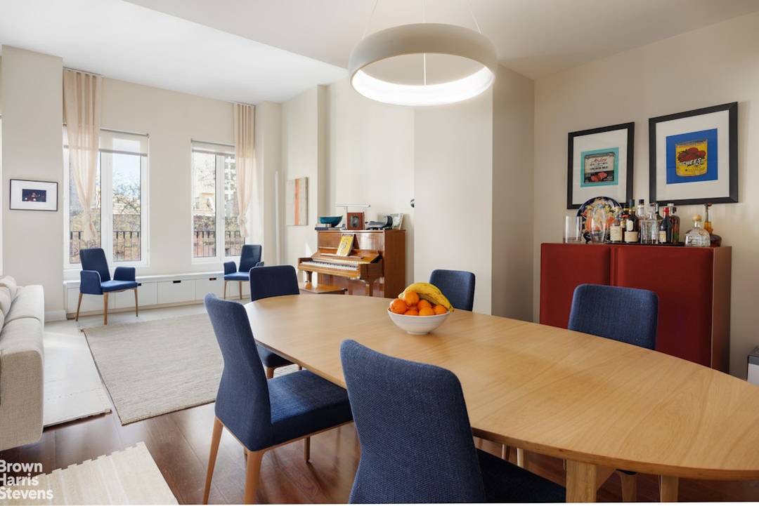 Located on one of the prettiest upper west side blocks, this grand scale 4 bedroom condominium is a truly special home.