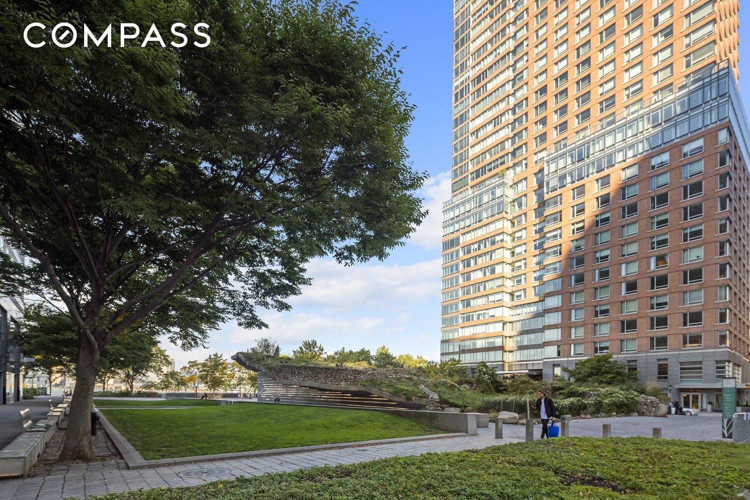 Enjoy serenity in Battery Park in one of NYC's most desirable buildings, The Riverhouse.