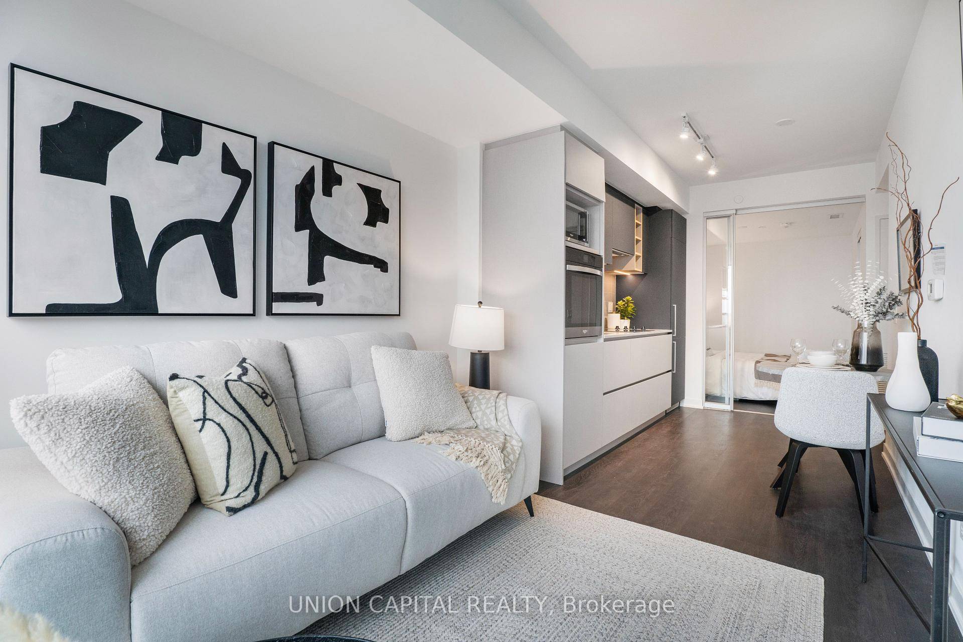 Experience modern city living in this brand new 610 sq ft 2 bedroom unit at Prime Condos !