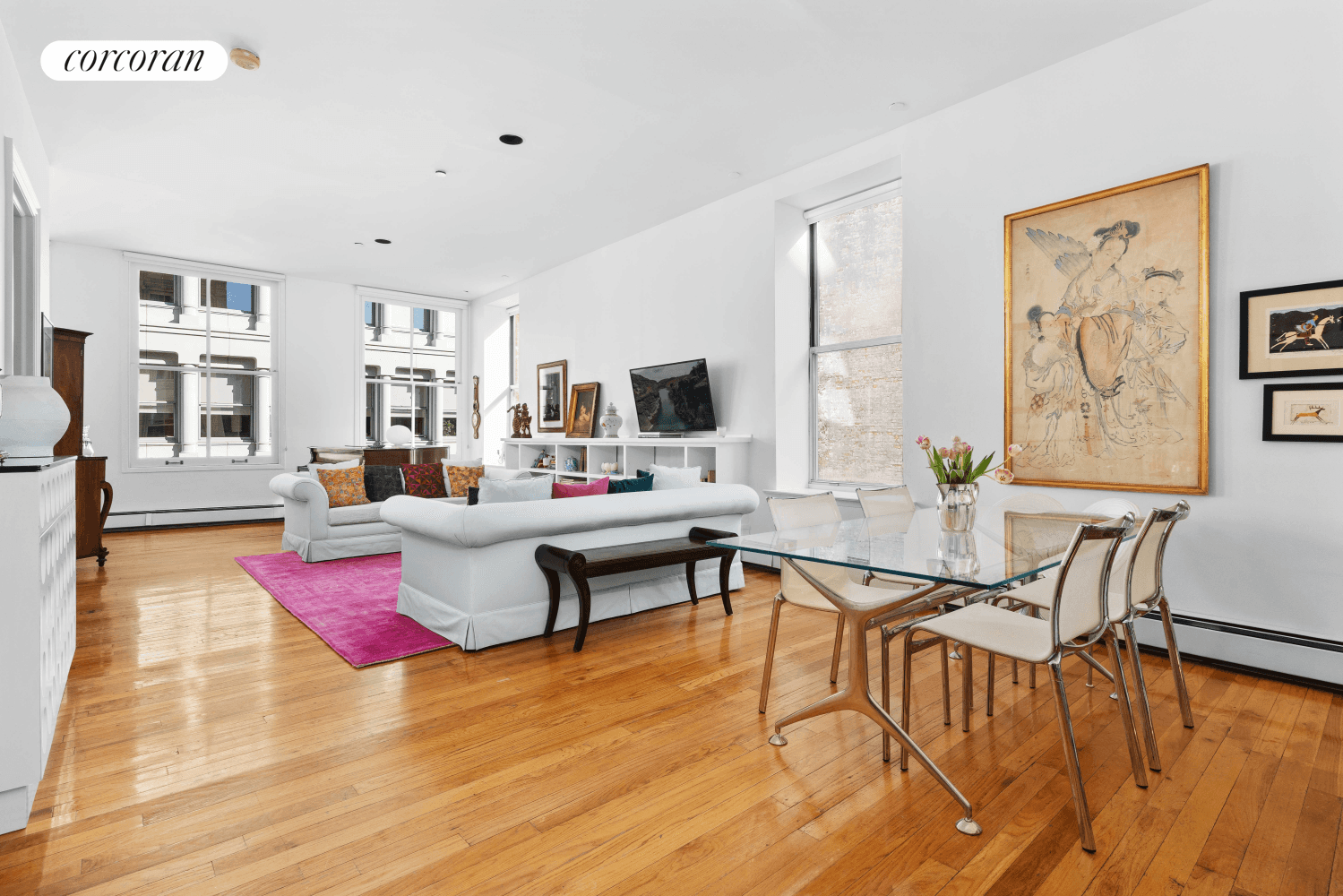 Just in time for the Holidays, we're offering a rare opportunity to live in this gorgeous, fully furnished Greene House loft in Soho !