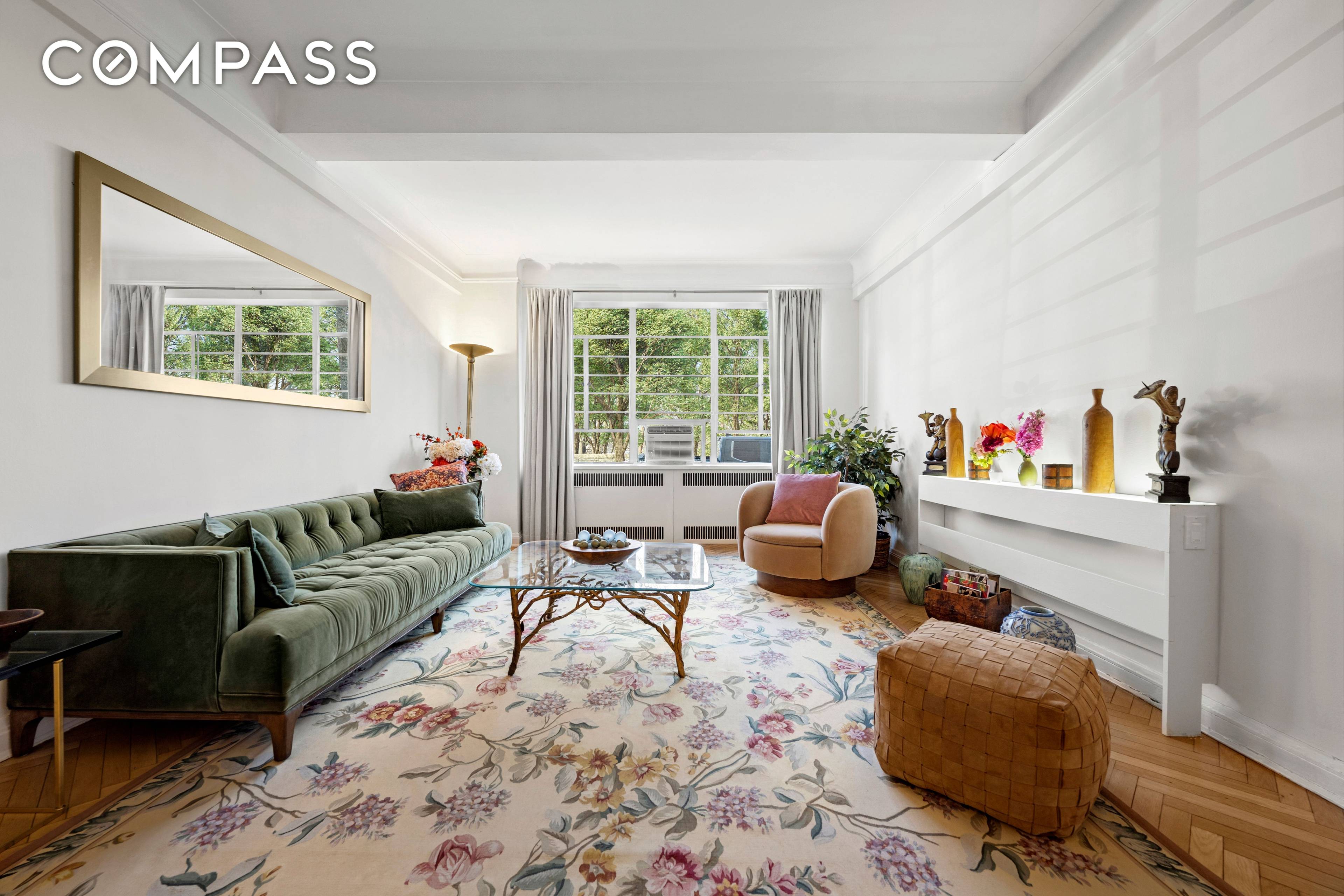 Right off the lobby is your own private vestibule think urban mud room that leads to this fabulous 2 bedroom, 2 bath home.