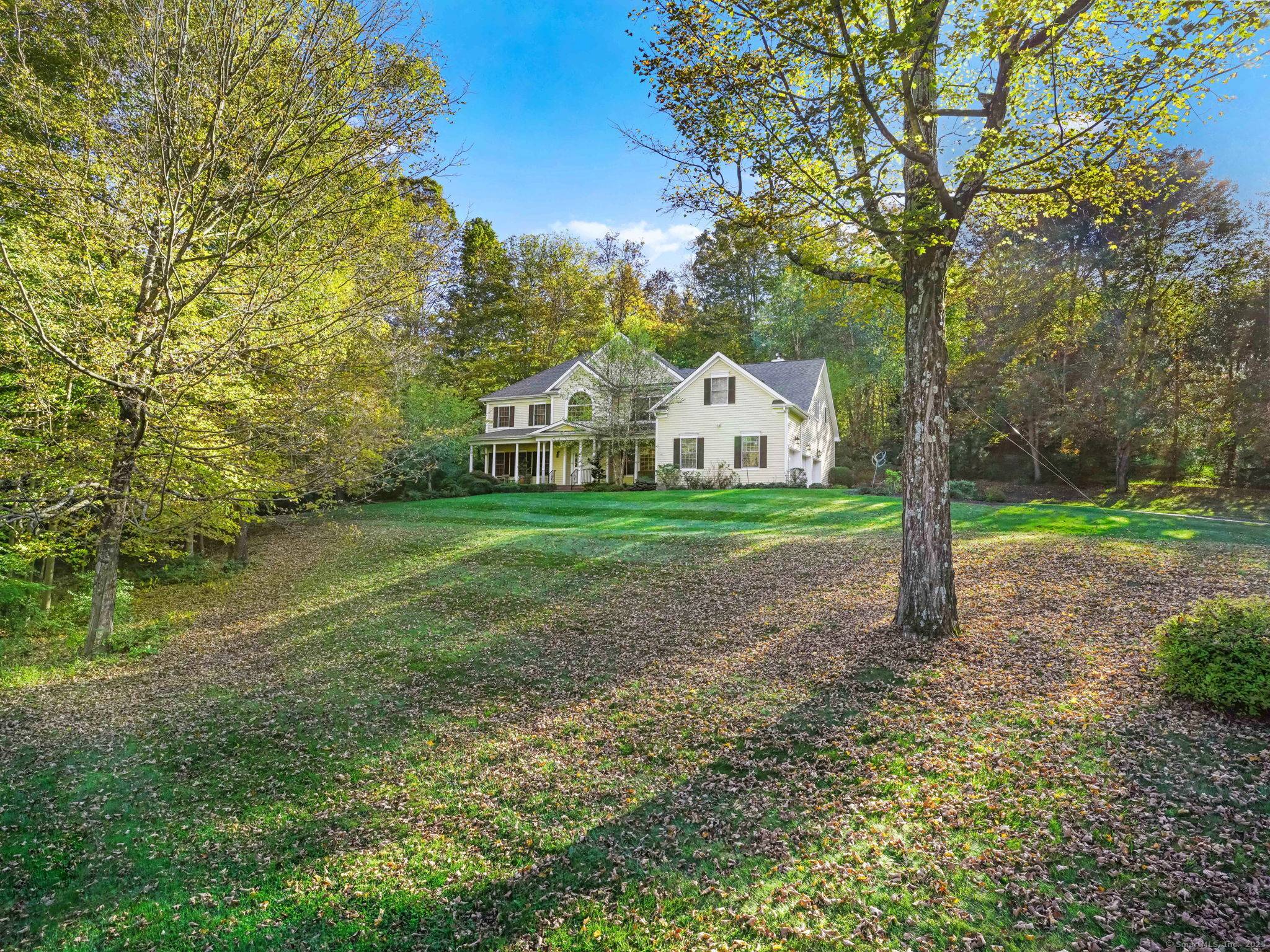 Welcome to 76 Old Trolley Rd, a gracious Bennington Colonial located in Ridgefield's coveted Stone Ridge Estates.