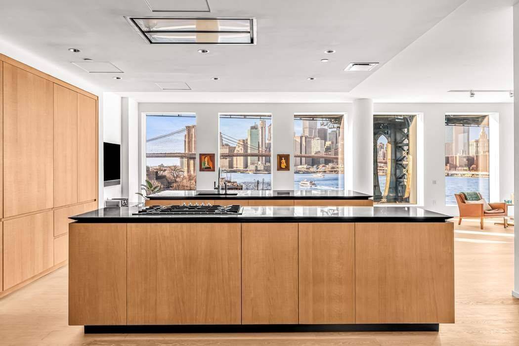 Do not miss the chance to live in this awe inspiring waterfront condominium situated within DUMBO s most sought after building, One John Street.