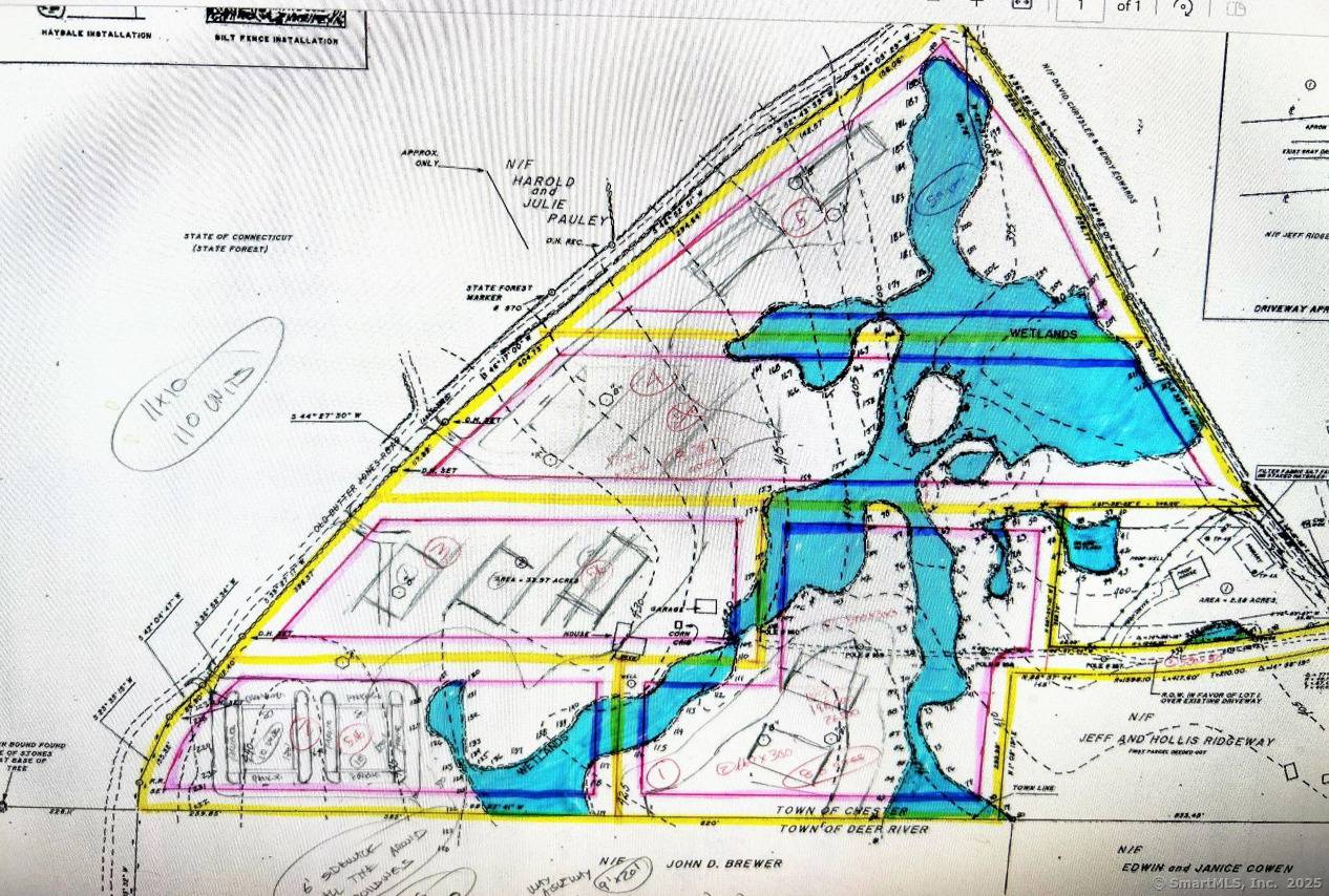 The wooded 33. 97 acre site has extensive open water views with frontage on Winthrop Road Rt 145 and Butter Jones Road.