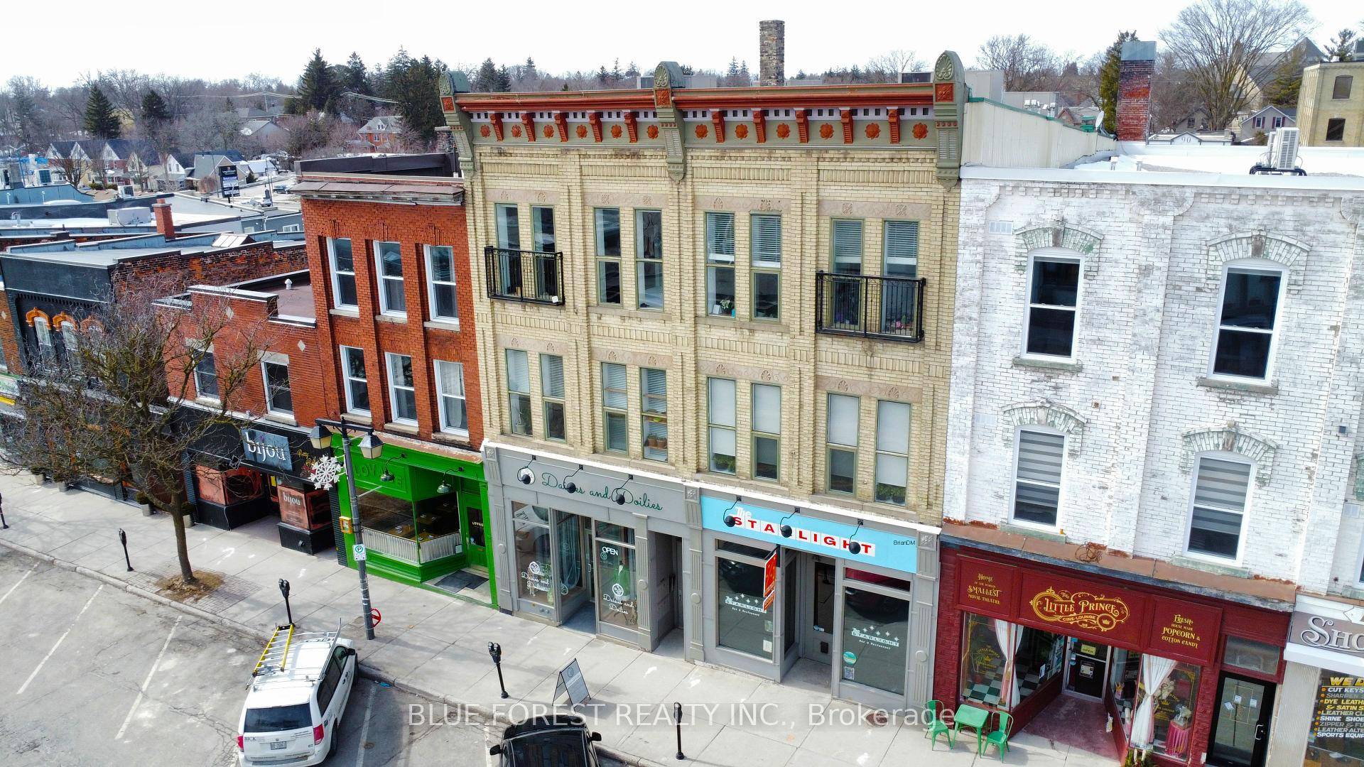 RARELY OFFERED TOP FLOOR unit in downtown Stratford, home of the famous Stratford Shakespeare Festival of Canada.