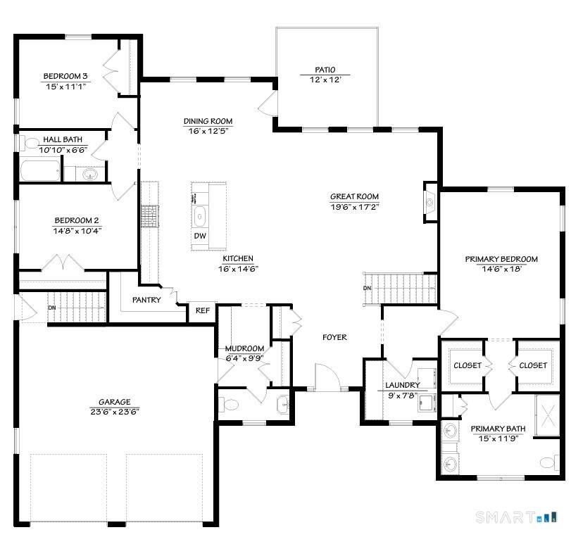 Designed for the home owner who wants the ease of one floor living without sacrificing space, privacy, or style, this beautifully crafted to be built ranch offers an elevated lifestyle ...