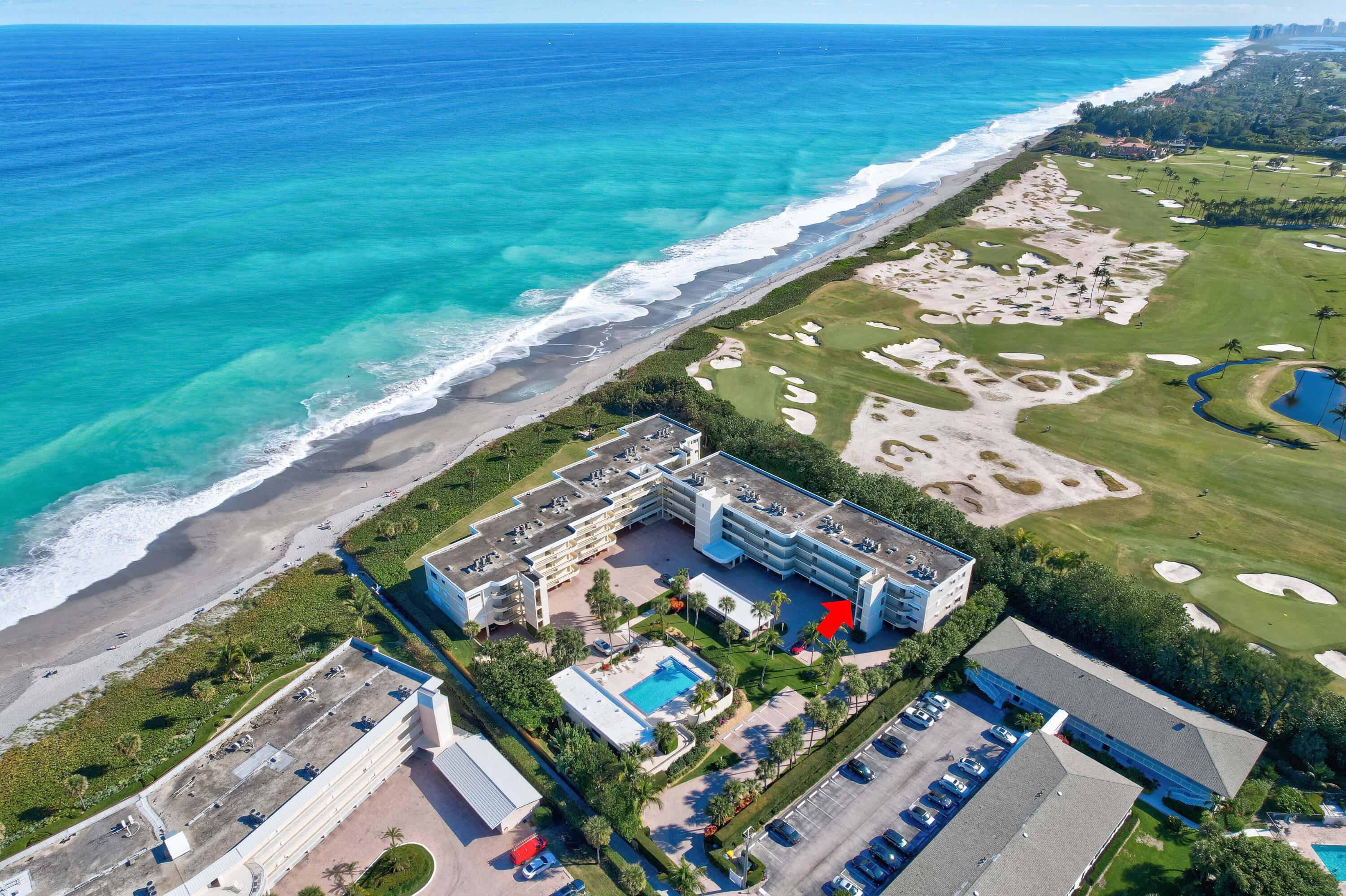 Live in this Oceanfront community today and relax by the turquoise waters of the Atlantic everyday !
