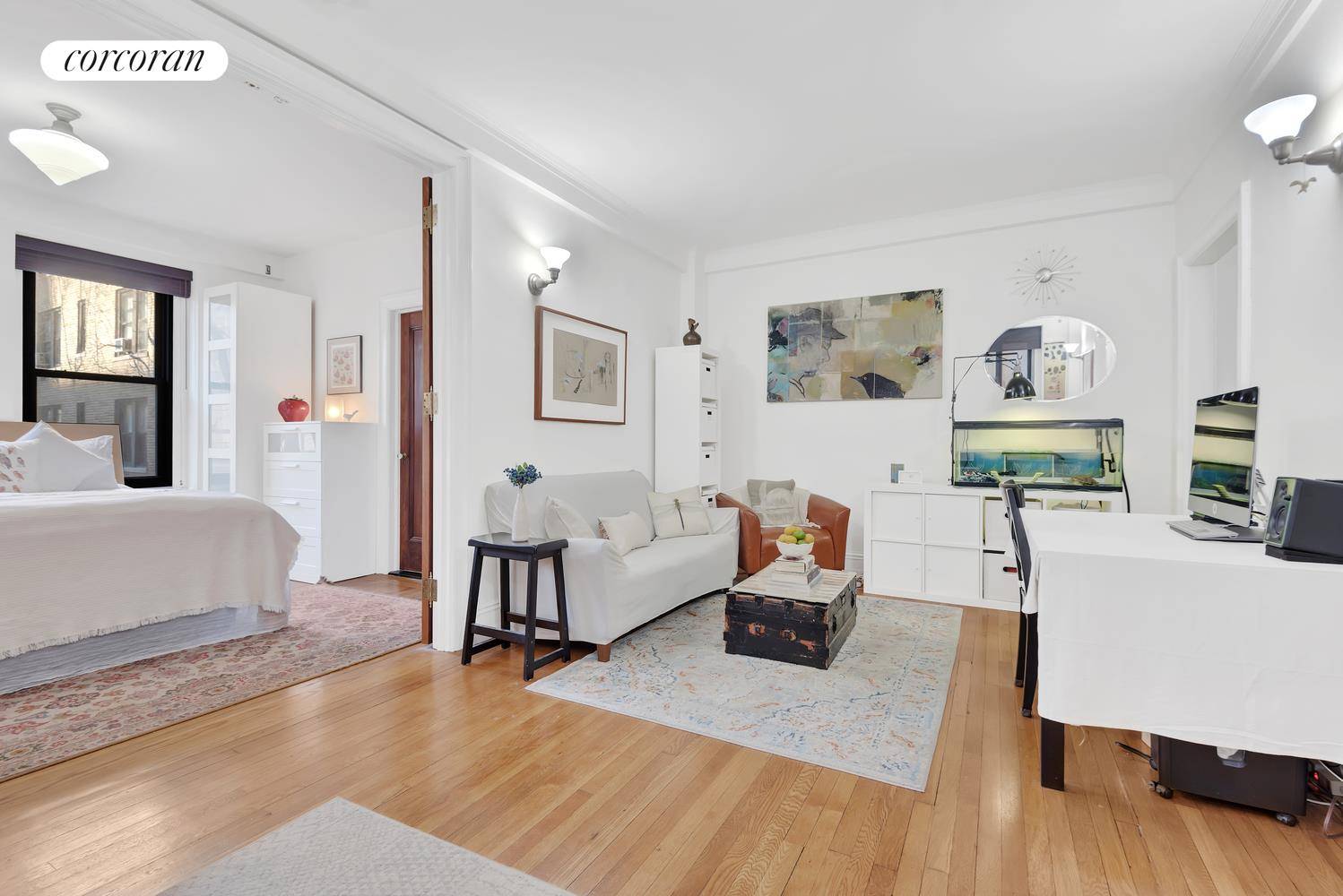 JUST REDUCED ! ! PIN DROP QUIET BRIGHT CORNER OASIS FACING QUIET GARDENS PLUS TWO EXPOSURES !