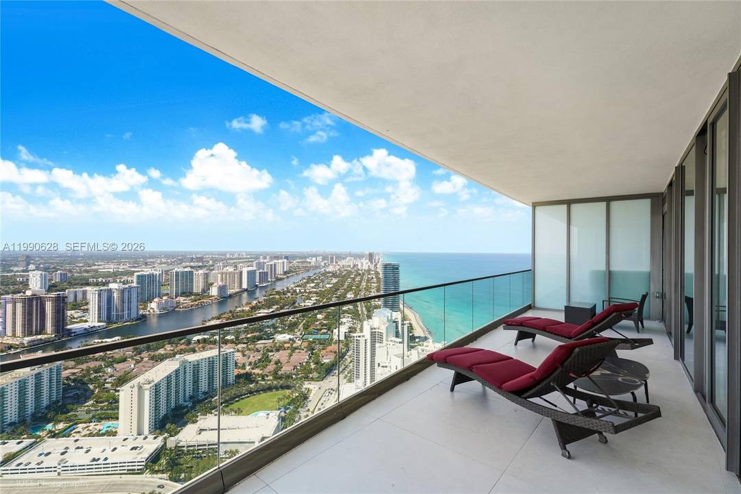 Perched on the 51st floor, this exceptional residence offers sweeping ocean views from one expansive balcony and stunning bay and city sunsets from the second delivering the best of both ...
