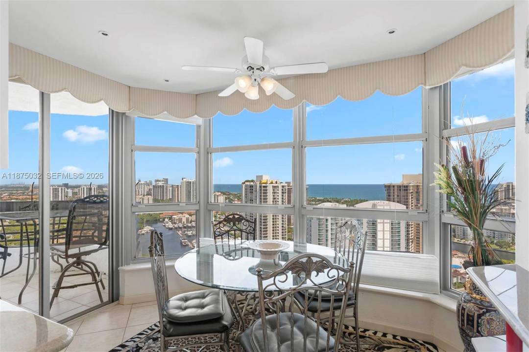 Experience elevated living from this 35th floor residence offering breathtaking panoramic views of the intracoastal, ocean and city skyline.