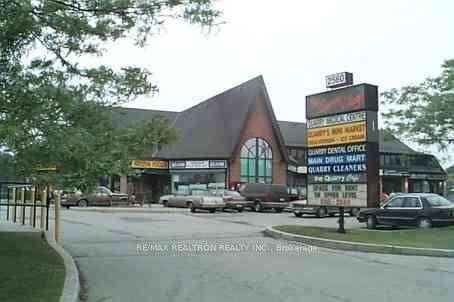 Bright and spacious second floor office with a private washroom 450 SQFT located in a busy commercial plaza near Gerrard St E and Clonmore Dr.