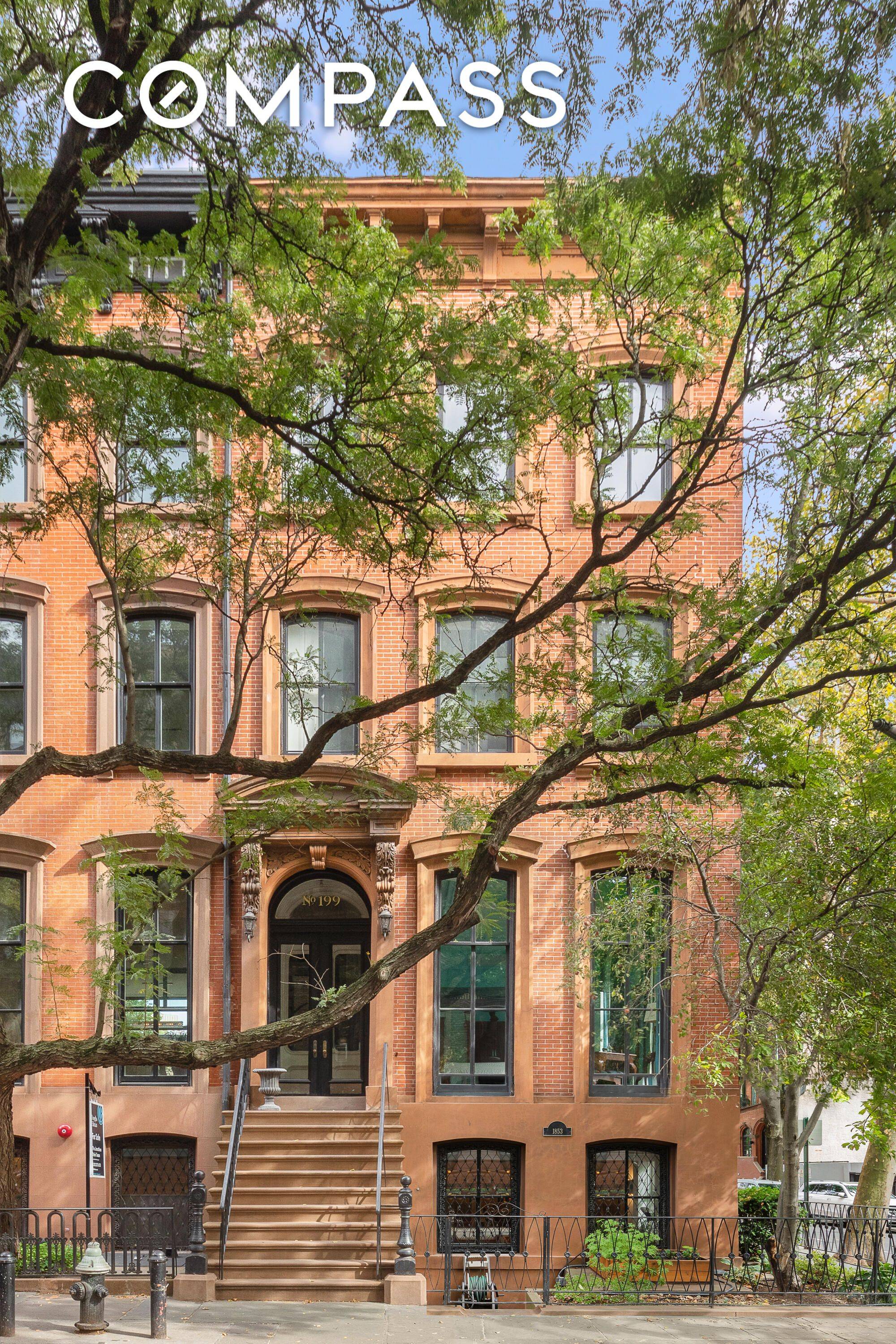 Here s a rare opportunity in the heart of Cobble Hill a bright and airy 2 bedroom, 2 bath floor through corner brownstone apartment with ceilings that soar 13 feet ...