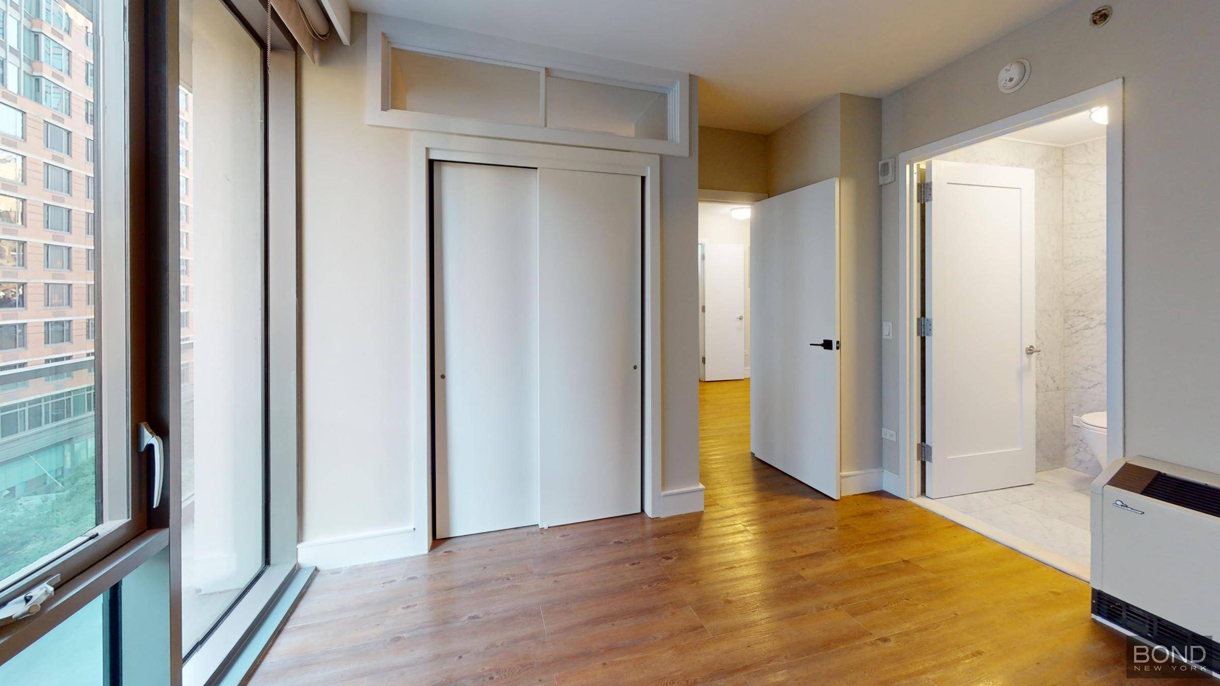 A fully updated 1 bedroom in one of Manhattans most luxurious and modern, 24 hour doorman buildings !