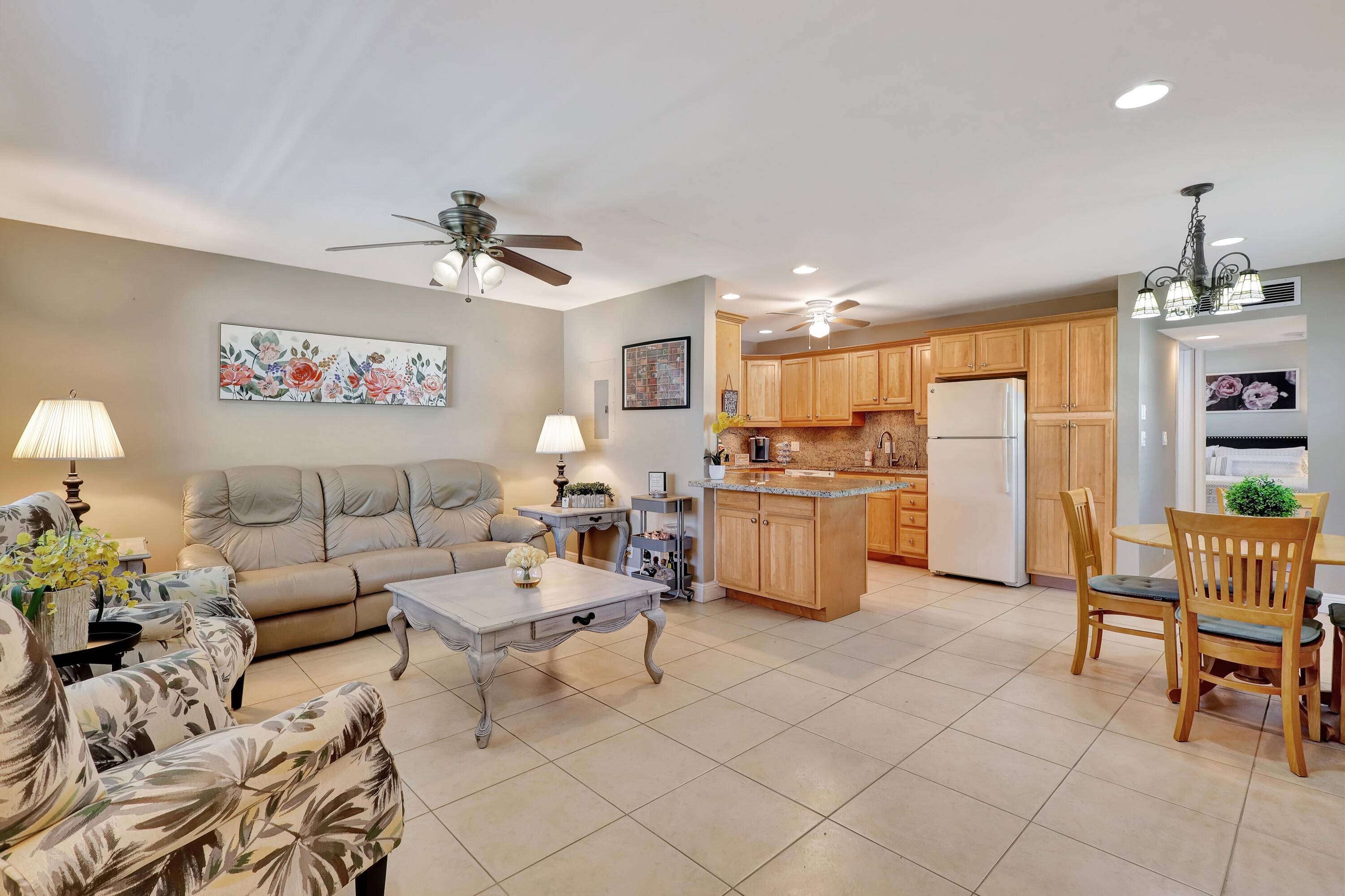 NEW PRICE ! ! ! Bright, sunny, move in ready 2nd floor condo ; an easy walk to the MONACO Clubhouse !