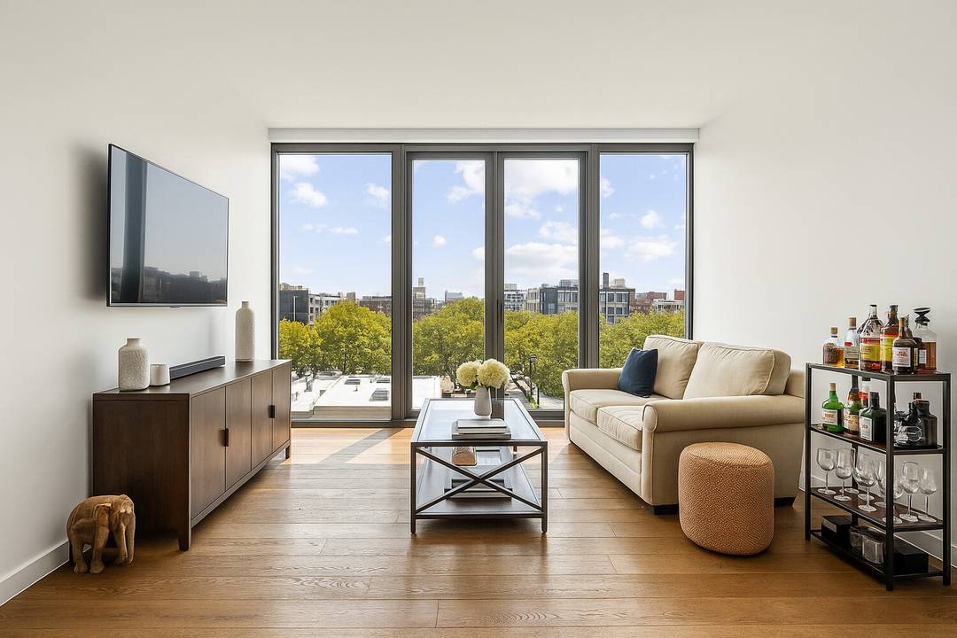 Corte 6I Serene South Facing with Protected Views Welcome to Residence 6I at Corte, a 704 square foot one bedroom home designed for those who value calm, comfort, and style.