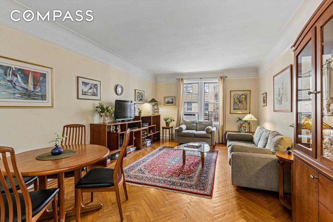 TIMELESS ART DECO 2 BEDROOM TREASURE Come home and settle into 4F a serene retreat nestled near Upper Manhattan s most cherished green spaces.