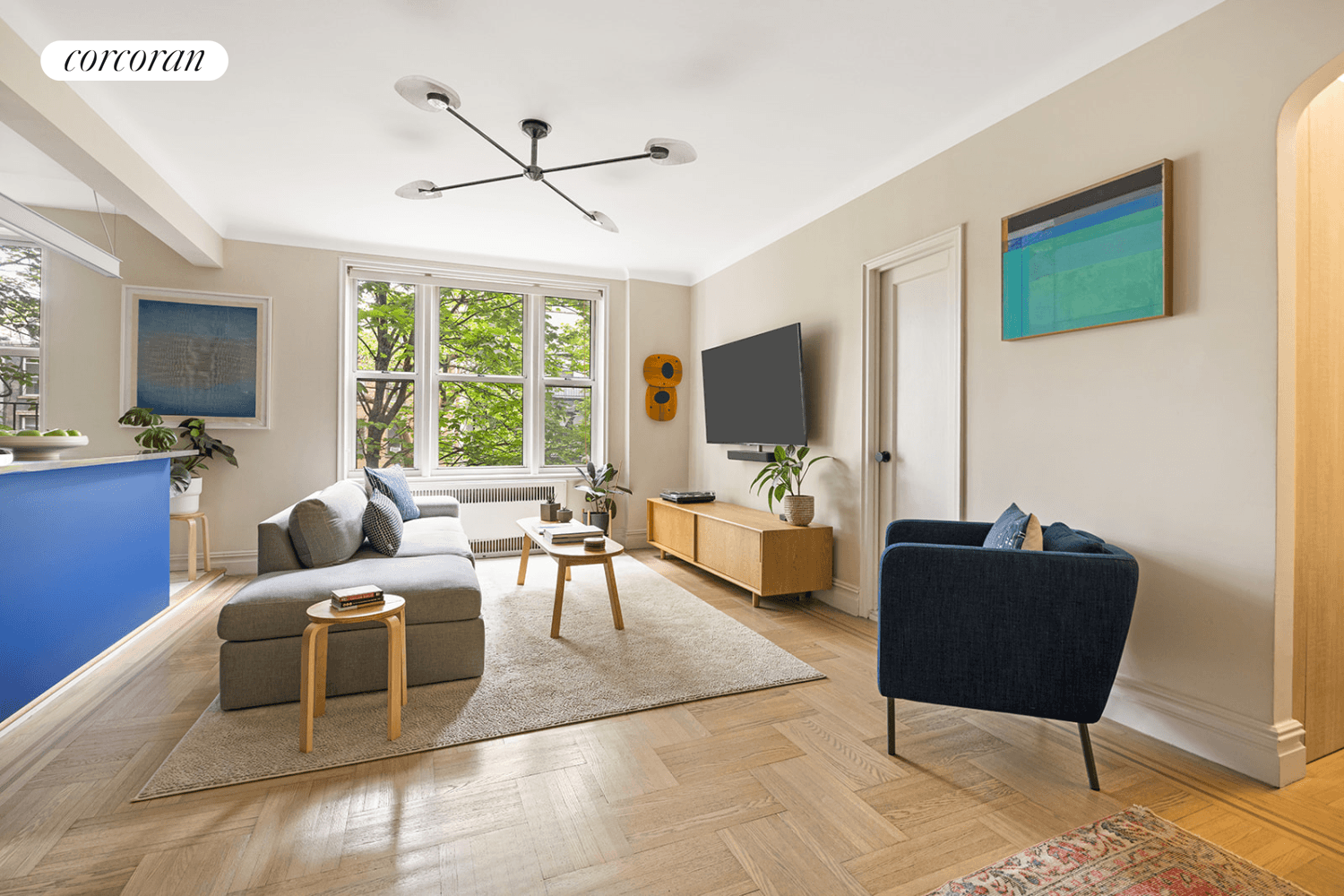 Located on beautiful treelined Park Place in the heart of Prospect Heights, this bright, modern two bedroom, two bath home has been impeccably renovated and stunningly designed, creating open airy ...