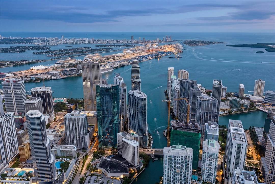 Perched on the 50th floor of a sleek modern tower EPIC, this newly remodeled European inspired condo marries cutting edge design with timeless elegance and premier Italian finishes.