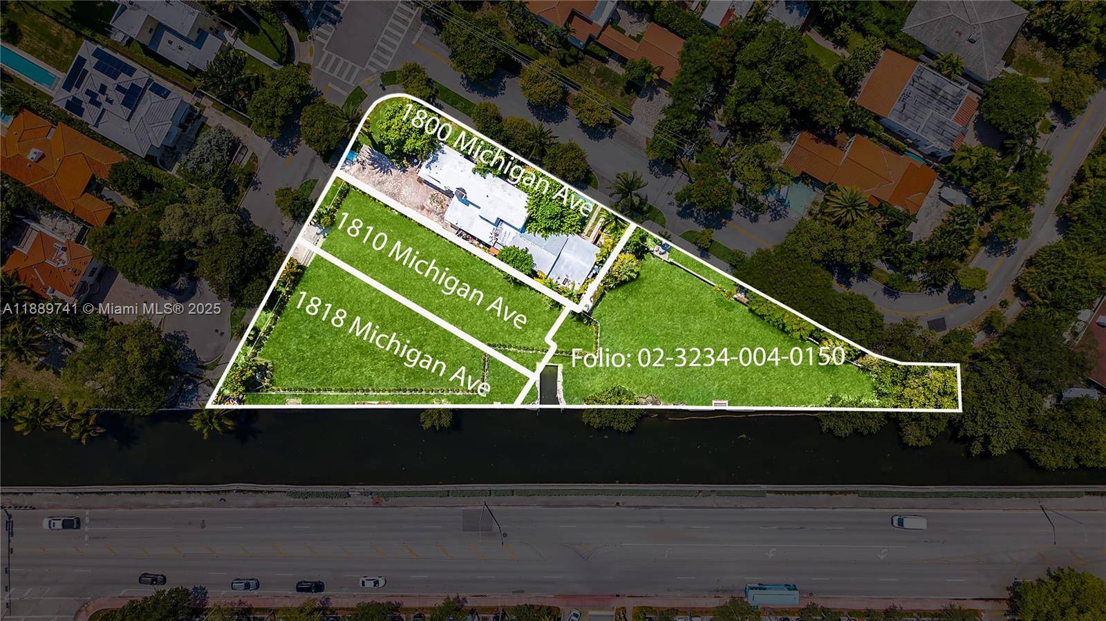 A truly rare opportunity to acquire 4 large residential lots in the highly desirable and historical Palm View neighborhood of Miami Beach.