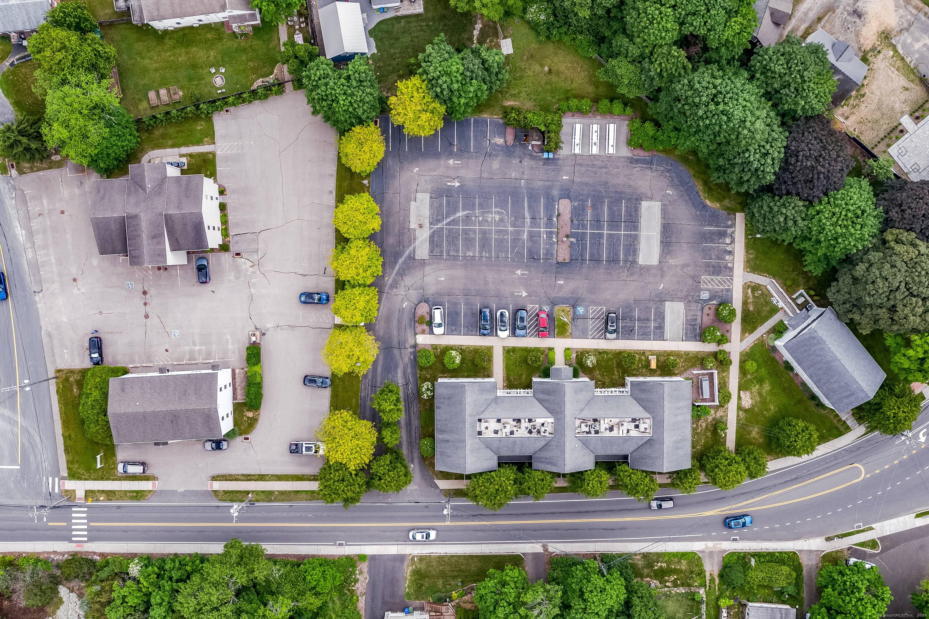 This highly visible office campus located in the heart of the Westbrook Central Business District has it all.