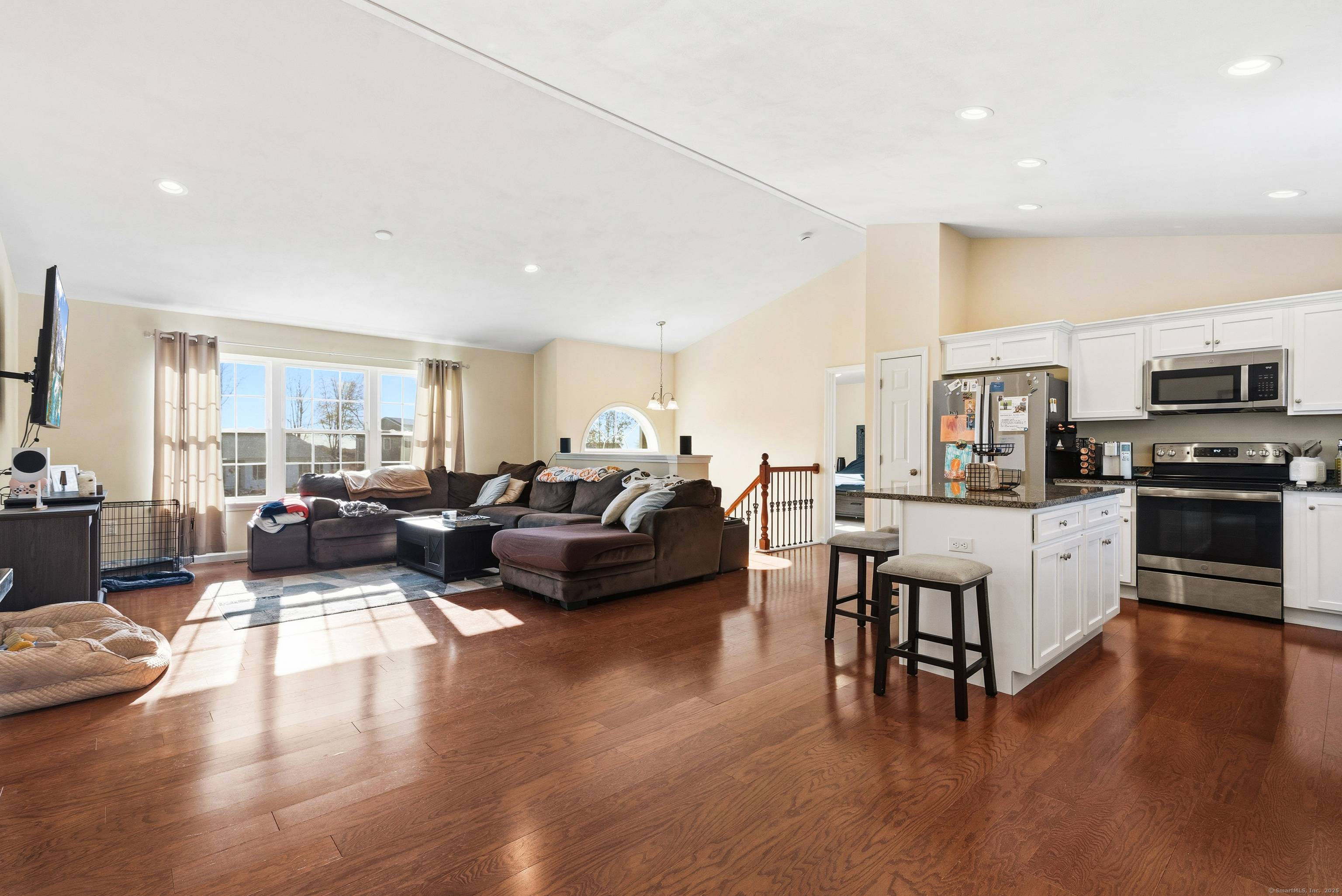 Tucked away at the end of a peaceful cul de sac within a quiet subdivision, this beautifully maintained home offers space, light, and modern comfort.