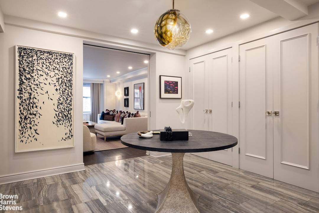 Thoughtfully designed, spacious home in Emory Roth building on beautiful tree lined street.