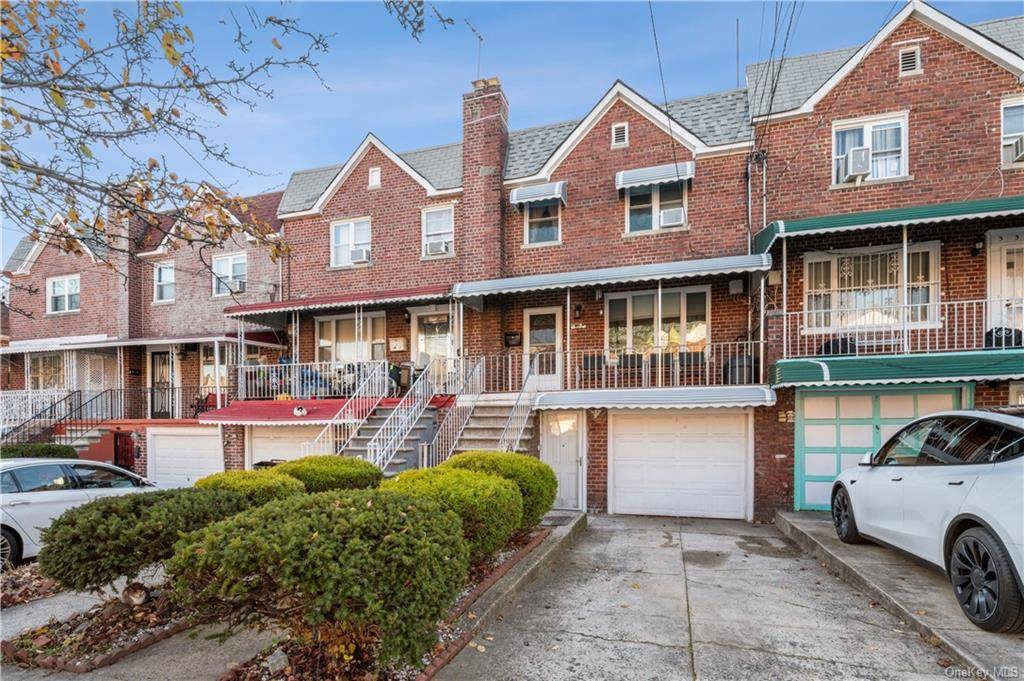 In the Laconia section of the Bronx, this well maintained two family brick home boasts a 3 bedroom, 1.