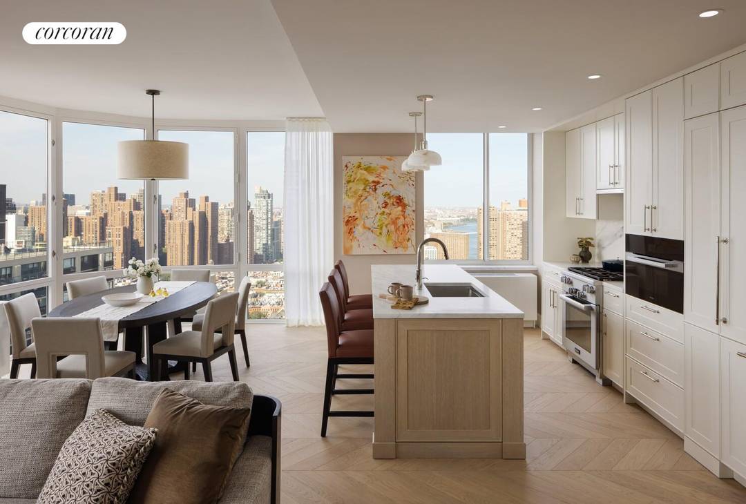 THE STRATHMORE PRESENTS A GRACIOUS TWO BEDROOM WITH DRAMATIC OPEN CITY AND RIVER VIEWS Rising 44 stories above the leafy charm and quiet sophistication of the Upper East Side, The ...