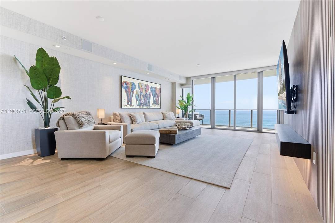 Perched high above the Atlantic, this stunning east to west flow through residence at Solemar delivers the ultimate SoFlo lifestyle with sweeping, unobstructed ocean views from nearly every room.