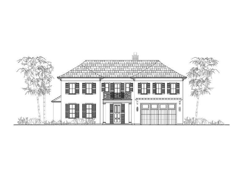 New construction 5BD 5. 5BA w oversize 2 car garage and a pool.