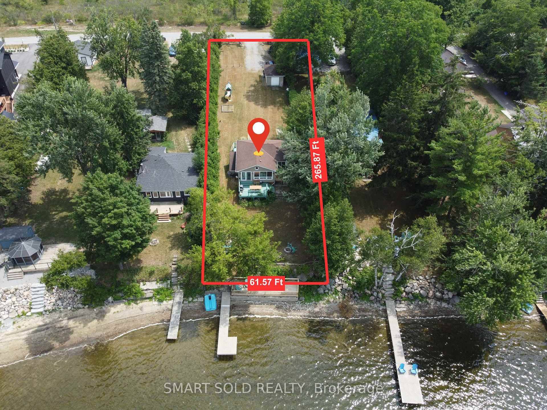 Beautifully Renovated 4 Season Waterfront Retreat With Over 128K In Recent Upgrades !