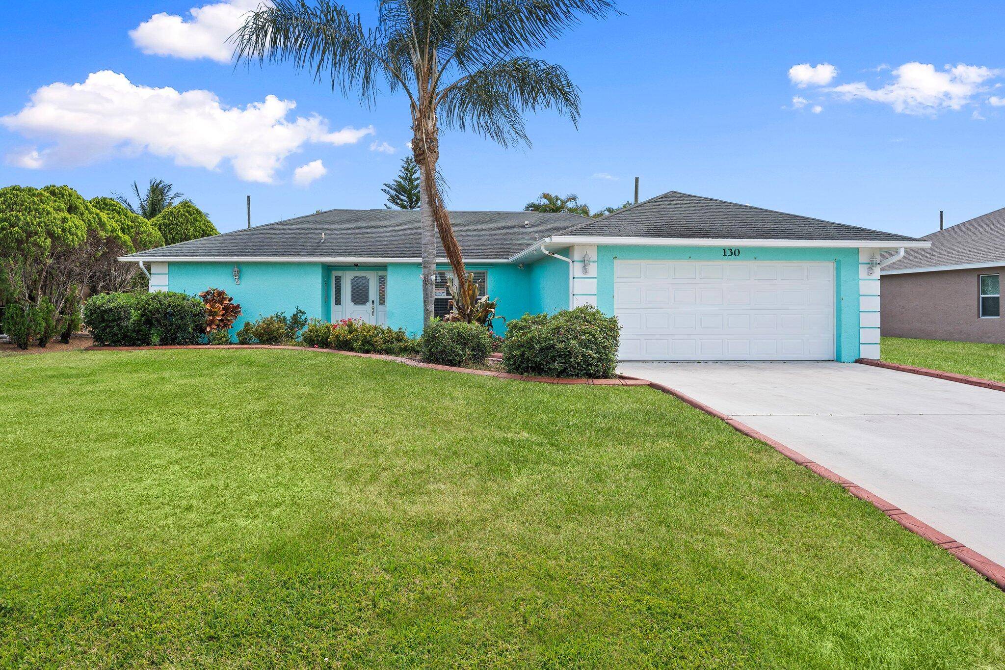 This well kept CBS home is situated in the Canal Pointe neighborhood of Port St.