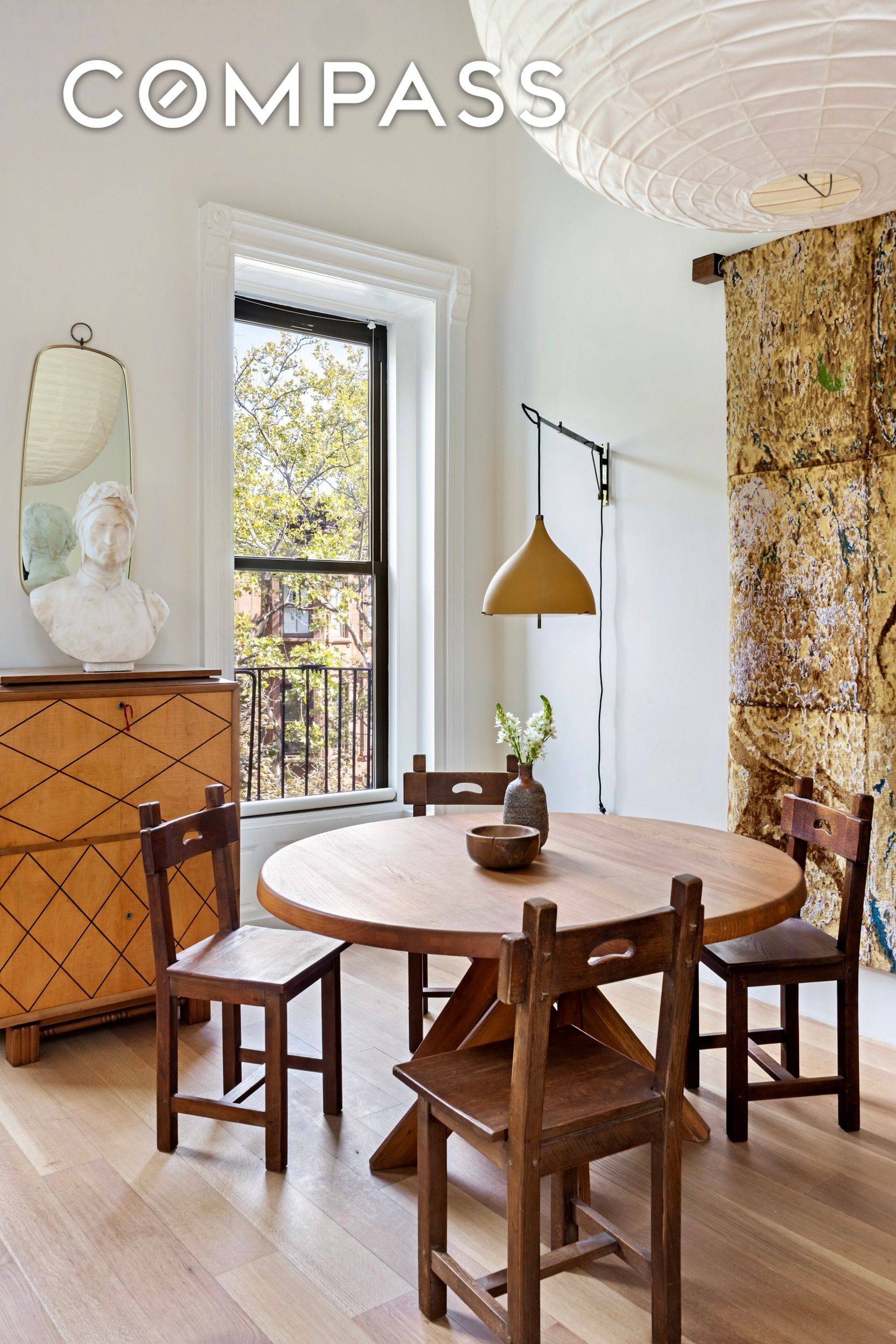 Welcome to this rare three bedroom, two bathroom condo set within a wide and extra deep brownstone 22 x 67 on one of Park Slope s most coveted and quiet ...